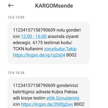 Kargomsende Tarafından Kargomun Teslim Edilmemesi