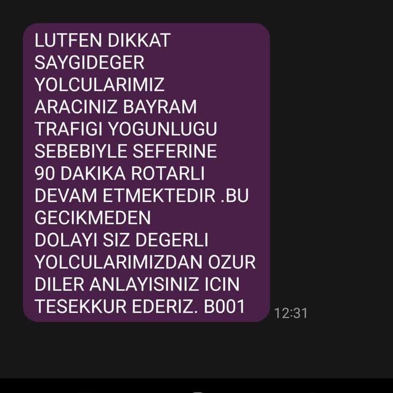 Pamukkale Turizm Otobüse 90 Dakika Rötar! Haberi Otobüs Kalkış Saatinde Veriliyor!
