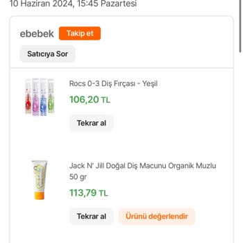 Rocs Diş Fırçası Şikayet