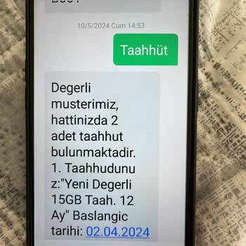 Türk Telekom Mobil 1280₺ Faturayı Açıklayamıyor