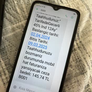 Türk Telekom Mobil 1280₺ Faturayı Açıklayamıyor