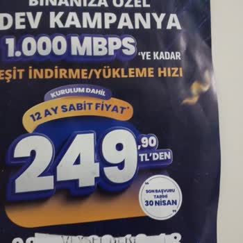 TurkNet İnternet Yanıltıcı İndirim Kampanyası