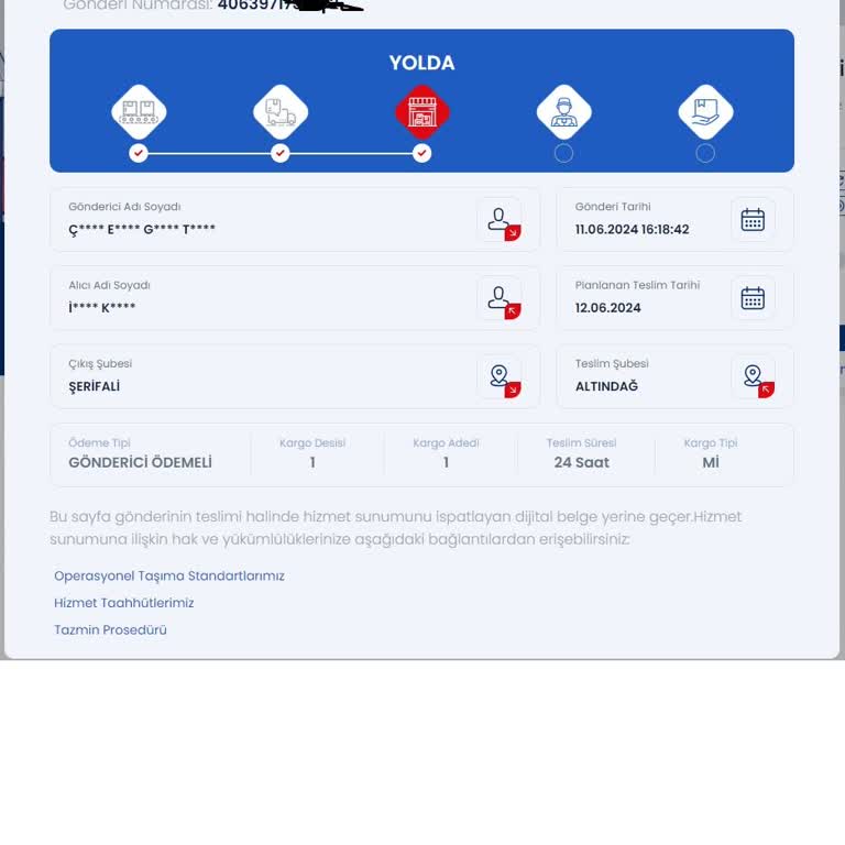 Aras Kargo 5 Gündür Kargom Gelmedi