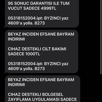 Beyaz İnci Güzellik Merkezi (Tokat) Ankara Şubesi Hakkında Yanıltıcı Bilgi Ve Hizmet Sorunu