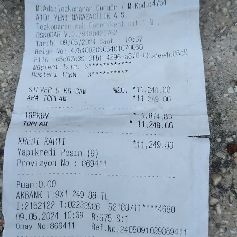 A101 Den Çamaşır Makinesi Aldık Gelmedi