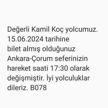 Kamil Koç İademi Yapmakta Zorluk Çıkarıyor