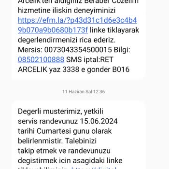 Arçelik Servisi (Edremit) Klima Montajı Mağduruyuz