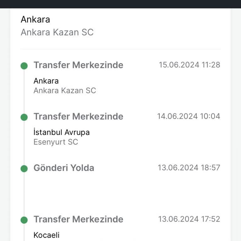 Trendyol Esenyurt SC Kargo Firması