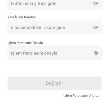 Kucoin İşlem Parolası Sıfırlama Sorunu