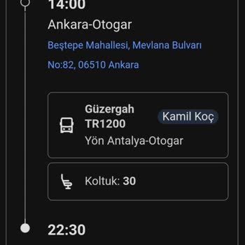 Kamil Koç Kafalarına Göre Otobüs Ve Bilet Değişikliği Yapmaları