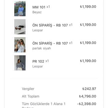 LinLove Butik Eksik Ürün Ve 2 Ay Geç Teslimat