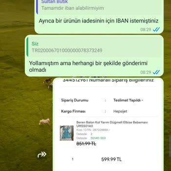 Sultan Butik Ne İade Ne De Değişim Yok!