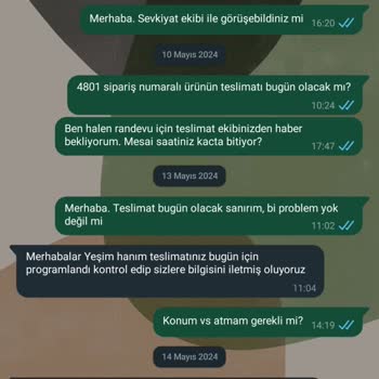 Zao Mobilya Para İadesi Yapmıyor