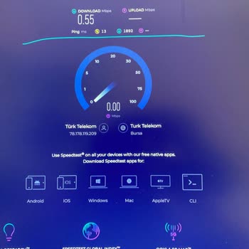 Türk Telekom Verdiğim 400 Lira Karşılığında 0,55 Mbps Hız Almak!