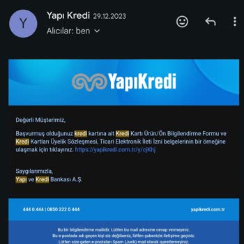 Yapı Kredi Kart Aidatı Çilesi