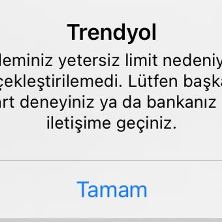 Ziraat Bankası Ziraat Kartımdan Online Alışveriş Reddi