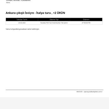 Tatil Yıldızı Tatilyıldızı. Com Şirketi İnsanları Mağdur Ediyor!