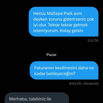 Boyner Geç Fatura Verilmesi Nedeniyle Sonradan Yaşatılan Değişim Sorunları