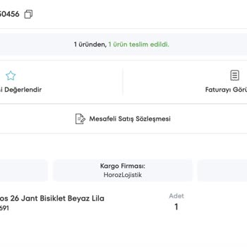 A101 Belderia Marka Bisiklet Hasarlı