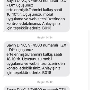 Ajet Hava Yolları Rötar