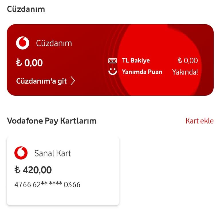 Vodafone Pay Eksik Bilgi Ve Yetersiz İlgilenme