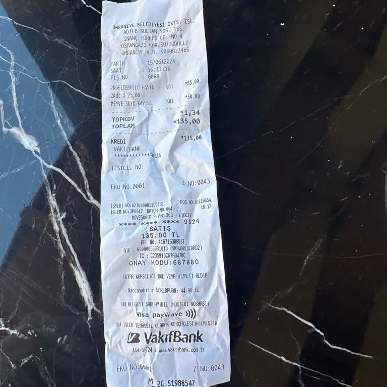 Ümraniye Belediyesi Sosyal Tesis Pahalı