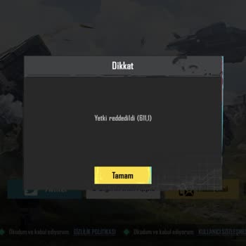 PUBG (Pubgmobile.com) Kod Almaya Çalışıyorum Kod Gelmiyor