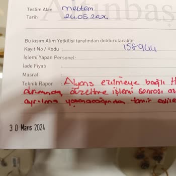 Altınbaş Mücevherat Altınbaştan Aldığım Yüzük Yumurta Gibi Yamuldu