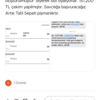 Jolly Tur Tatil Sepeti Club Jolly Turizm Aracılığı İle Fazla Ödeme Alması