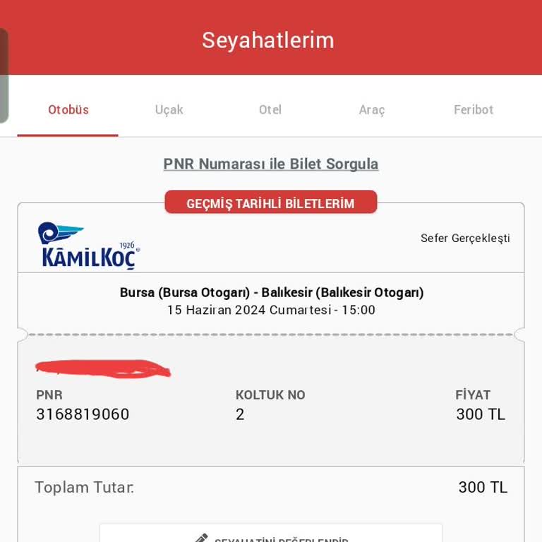 Obilet Otobüs Firmasının Peron Değişikliği Sorunu