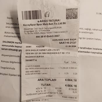 Koray Spor Sattığı Ürüne Sahip Çıkmıyor. 1 Günde Pert Olan Ayakkabı.
