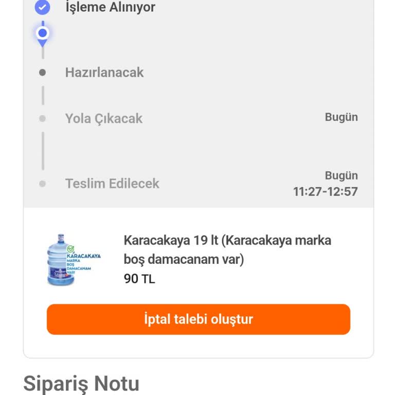 Hepsiburada Su Siparişimi Getirmiyor.
