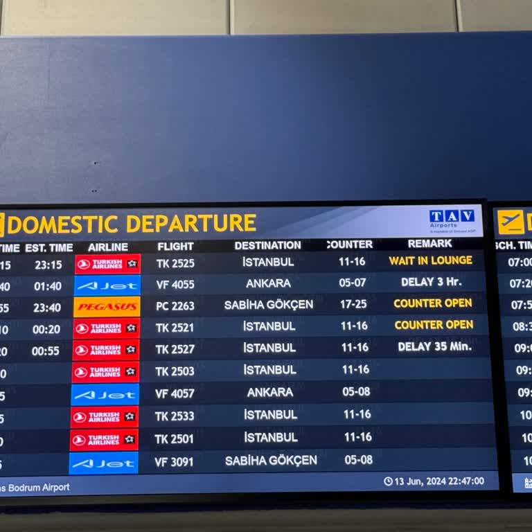 AJet (Anadolu Jet) Haber Verilmeden Peş Peşe Uçuş Rötarı