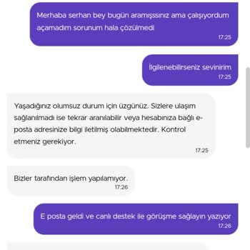 Getirin Müşteriyi Temsil Etmeyen Müşteri Temsilcileri