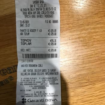 Samuray Sport Kusurlu Ürünü İade Almıyor