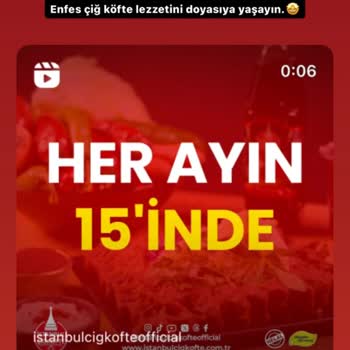 İstanbul Çiğköfte Ayın 15'inde %50 Hediye Çiğköfte Vermiyor!