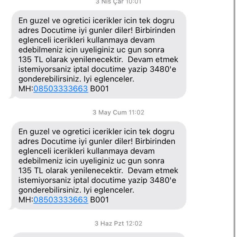 Türk Telekom 3480 Ve Bilgim Dışında Yapılan Üyelik