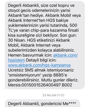 Akbank HGS Kampanyasında Yaşanan Sorunlar