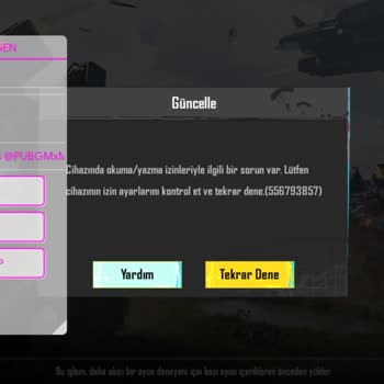 PUBG Okuma Yazma Sorunu İçin Acil Yardım Talebi
