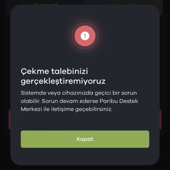 Paribu Çekim Talebi Reddi Ve Mağduriyeti