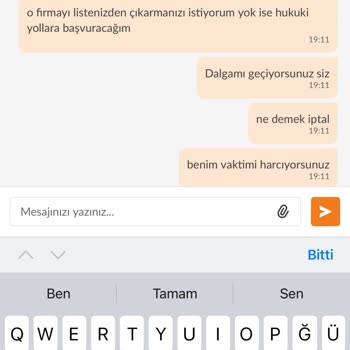 Trendyol Yemek Terbiyesizlik Yaptı Mağduriyetimi Gidermedi