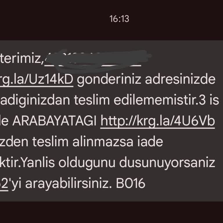 Aras Kargo Adreste Olmadığımızı İddia Ediyor