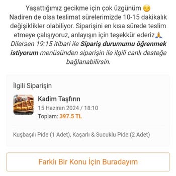 Trendyol Yemek GO Her Zamanki Gibi Mağdur Ediyor