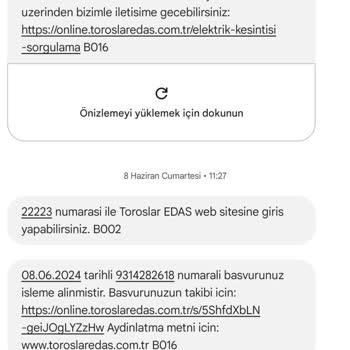 Enerjisa Toroslar Anlik Arıza