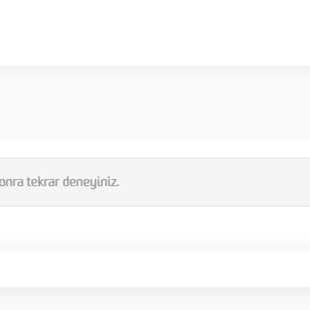 Fibabanka "Şu Anda İşleminizi Gerçekleştiremiyoruz." Hatası