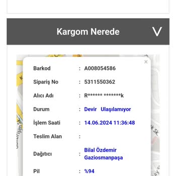 Birgündekargo Adının Hakkını Veremiyor.