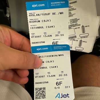 Ajet'te Koltuk Sorunu Ve Uçuş Gecikmesi