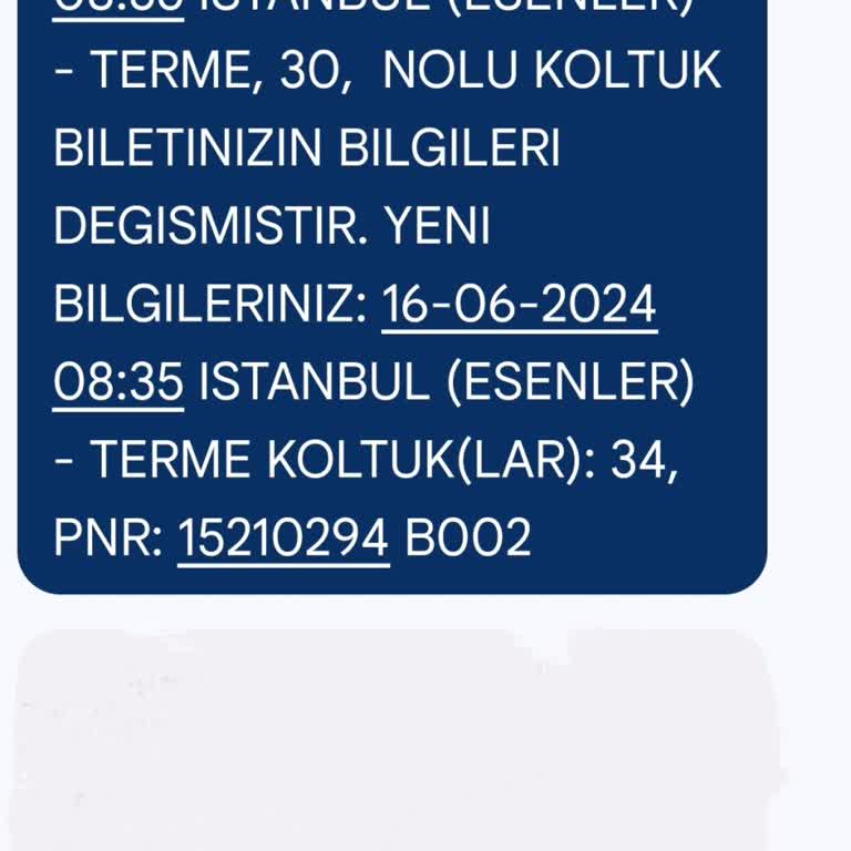 Ali Osman Ulusoy Otobüsünün 11 Saat Ertelenmesi