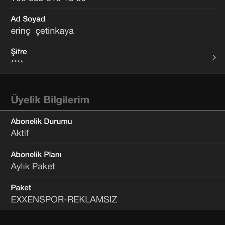 Exxen Üyeliği İptal Edilemiyor