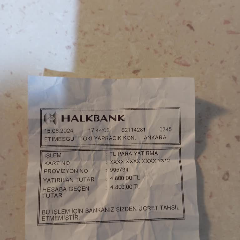 Halkbank Yatırılan Para Hesaba Geçirilmedi